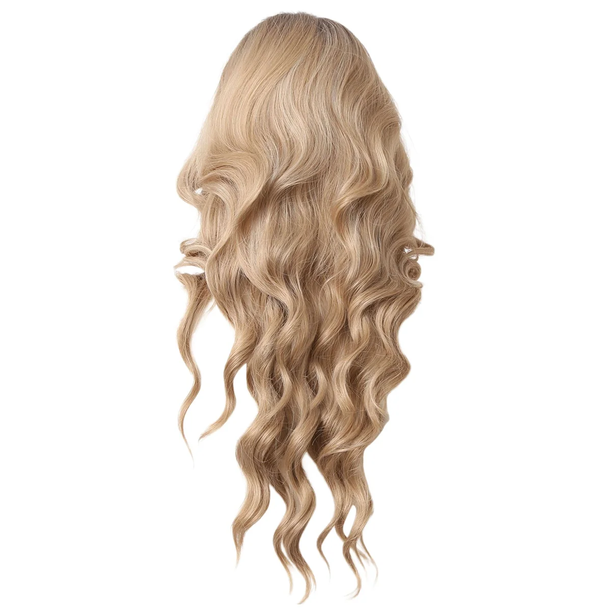 Europe and the Fashionable Wig Front Lace Big Wave Wigs Chemical Fiber Wig for Women Middle Part Wig