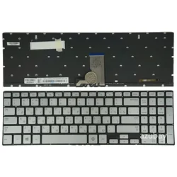 Russian Laptop Keyboard For Samsung NP780Z5E NP770Z5E NP870Z5E NP880Z5E 780Z5E 770Z5E 870Z5E 880Z5E, Backlit Silver