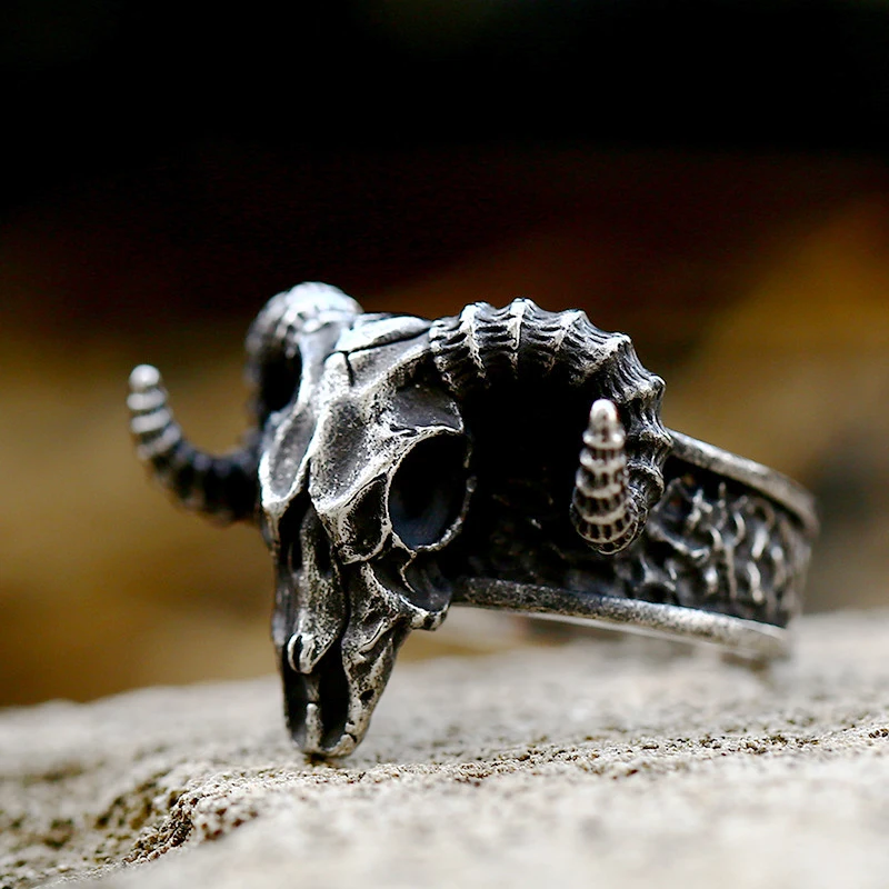 Multi Style Punk Men's Ring Stainless Steel Fashion Personality Hip-hop Vintage Rings Party Charm Jewelry Gift Dropshipping