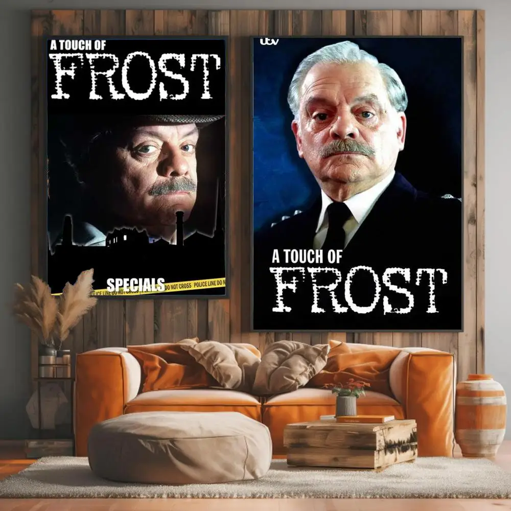 tv series A-A Touch of Frost-T Painting Calligraphy Elegant Botanical Decor for Living Room Modern Interior Design