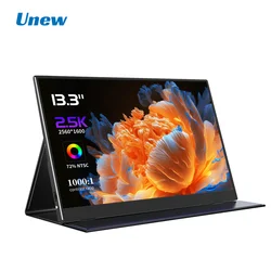 13,3 Zoll 1080p 2,5 k tragbarer Monitor Display externer Bildschirm für Gaming-Laptop ps3/ps4 Switch-Monitore für Mini-PC-Tablet