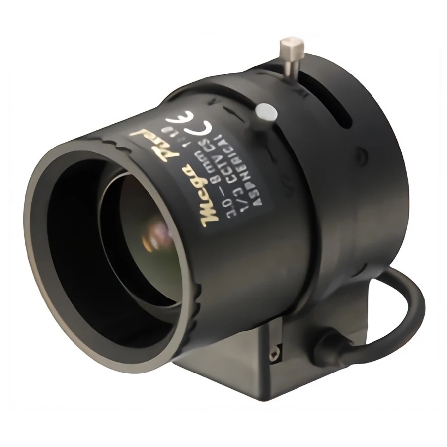 

TAMRON M13VG308 CS-mount 1/3 Размер изображения 3,0–8 мм Фокусное расстояние DC P-iris Объектив машинного зрения