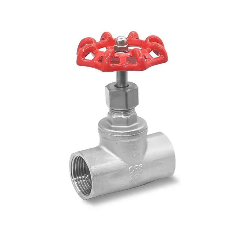 For 304 Stainless Steel Globe Valve J11W Inner Wire B Type Thread Buckle Pipe Throttle Valve Water Switch Thread