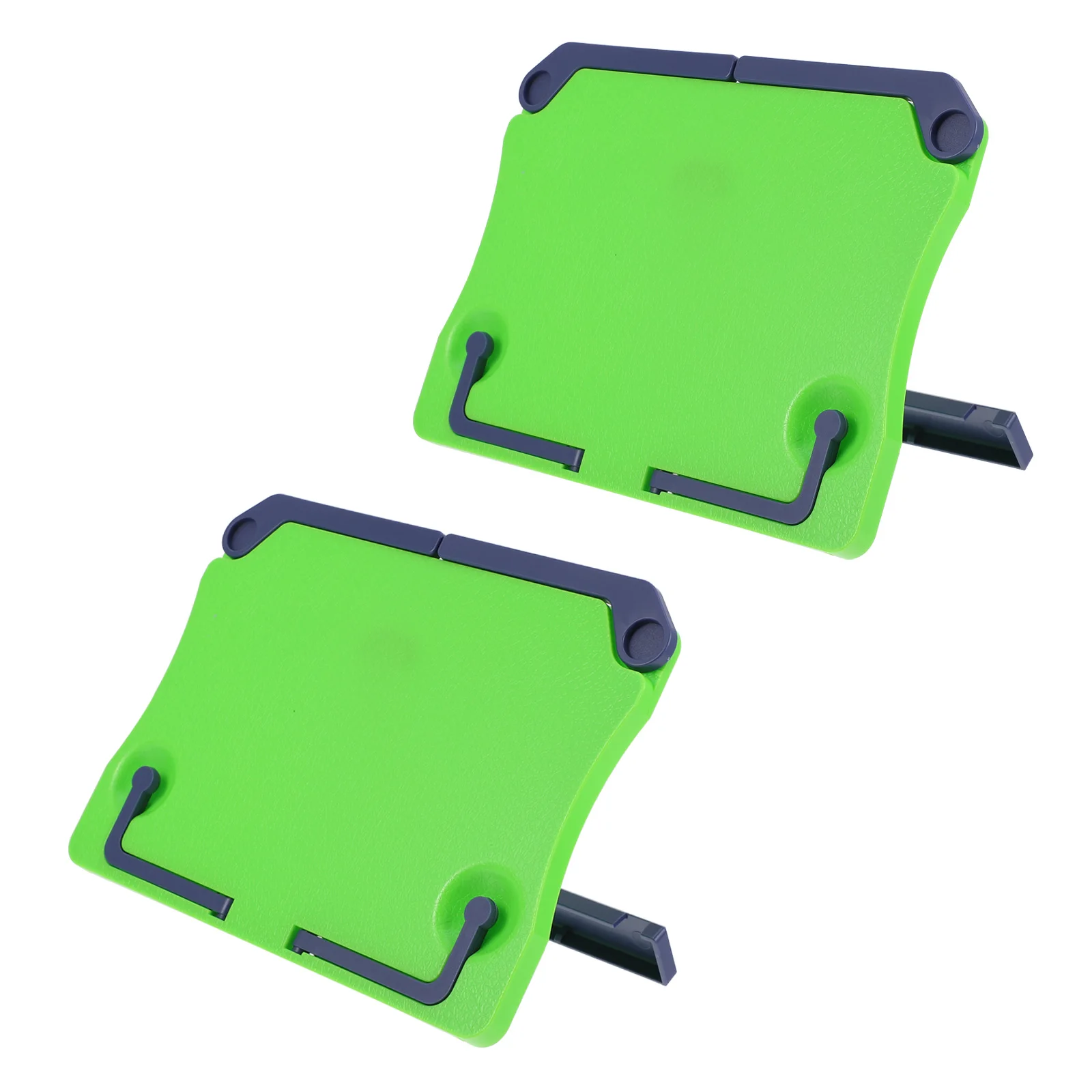 

2pcs Folding Music Stand Abs Durable Adjustable Book Reading Rack For Home Desktop Tablet Holder Score Support Frame Foldable