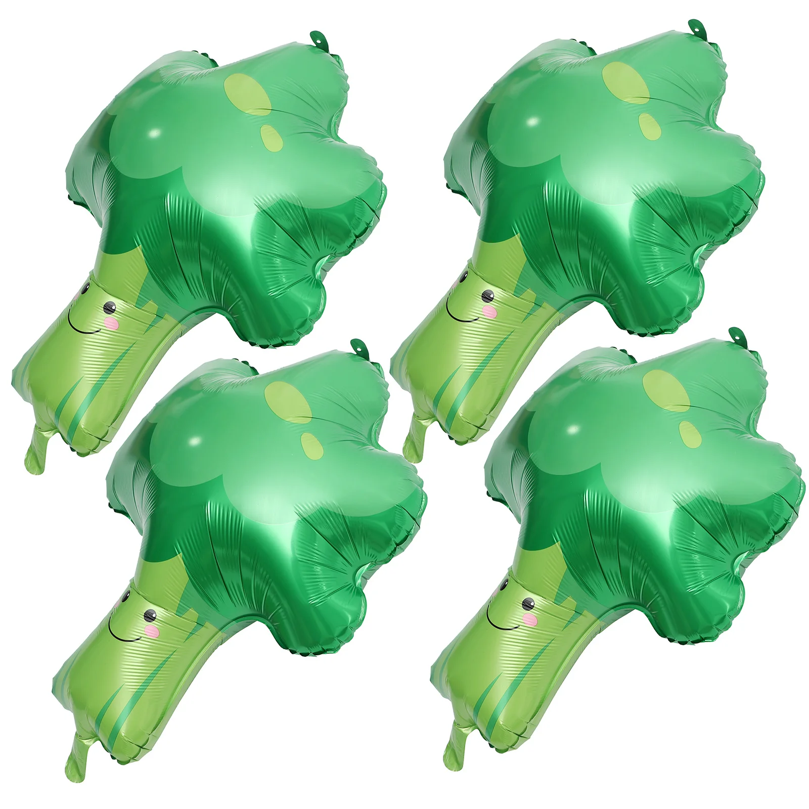 

4pcs Broccoli Foil Balloon Vegetable Shape Party Decoration Balloons For Wedding Birthday Baby Shower Festival Supplies
