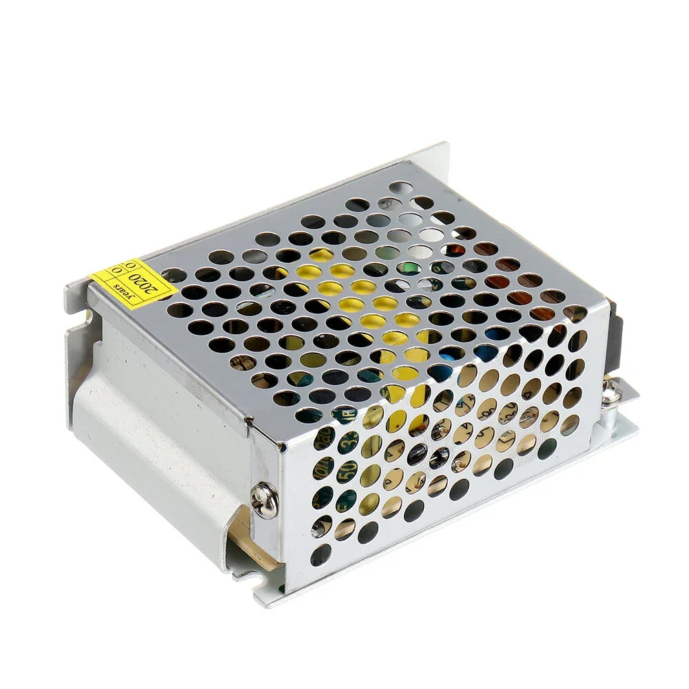 Comutação Power Supply Module Driver Adapter, LED Strip Light, AC 100-240V para DC 12V, 5A, 60W