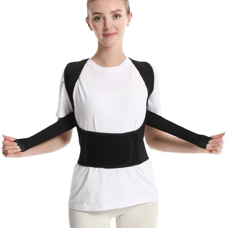 Back Brace Posture Corrector for Women and Men, Shoulder Straightener Adjustable Full Back Support Upper and Lower Pain Relief