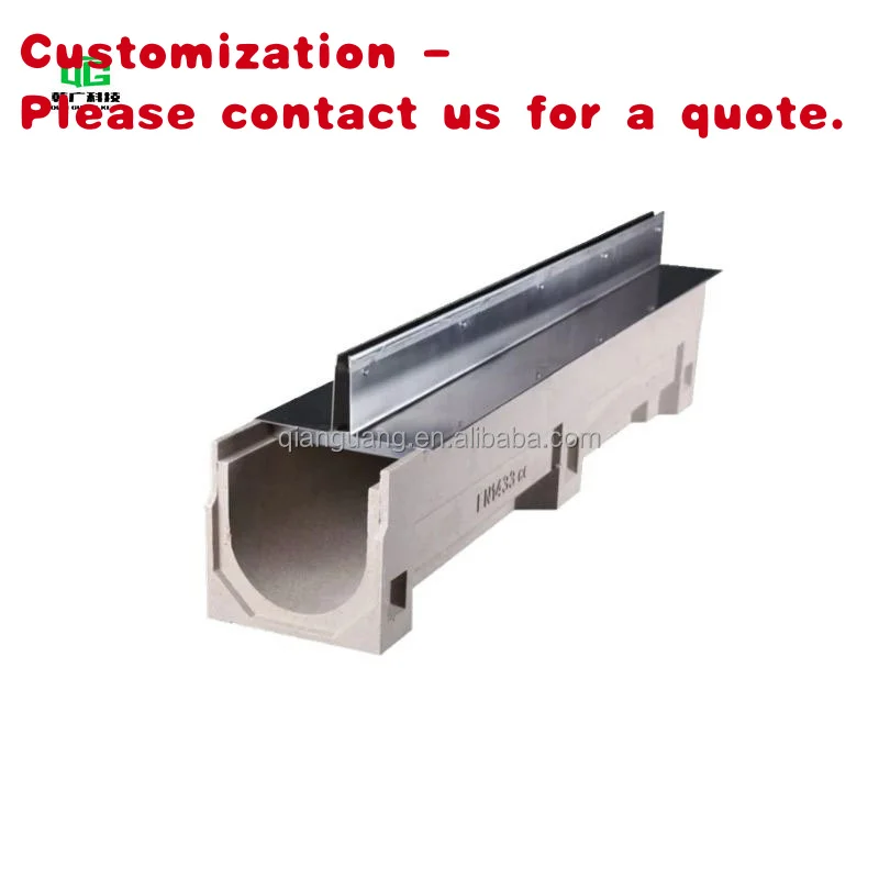 

custom.High Quality Linear Drainage Ditch 304 Stainless Steel Cover Plate Ditch SMC Drainage Ditch