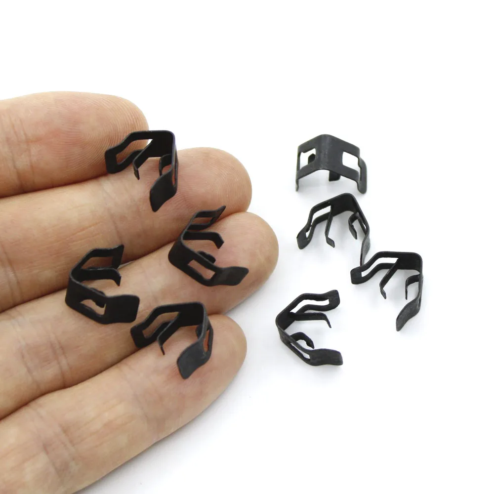 20Pcs Car Instrument Panel Trim Fixed Clamp Dashboard Fastener Metal Clip