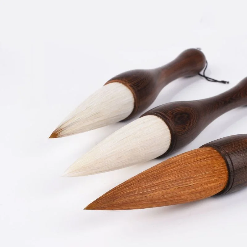 Wezel Haar Haar Haar Meer Borstel Chinese Kalligrafie Schilderij Penseel Meerdere Borstel Administratief Script Regelmatig Script Cursief Script