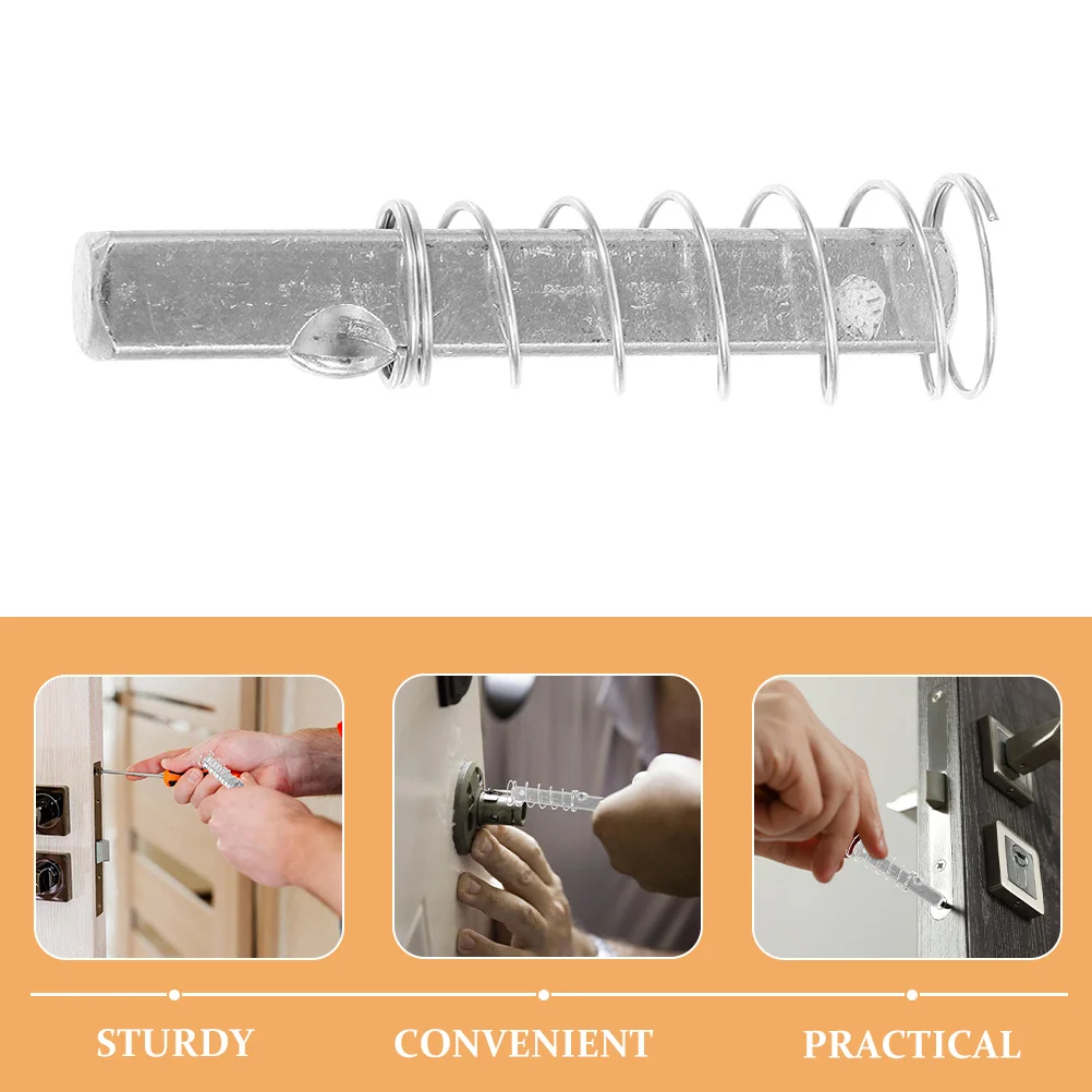 2 stks Slot Vervanging Rvs Lente Spindel Bar Voor Spindel Voor Patio Deur Slingerknop Patio Deur Onderdelen