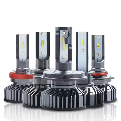 ASLENT H4 H7 LED Car Headlight Bulbs ZES Chips 18000Lm 6000K White H1 H3 H11 9005 9006 9012 HB3 HB4 Auto Fog Lights F2