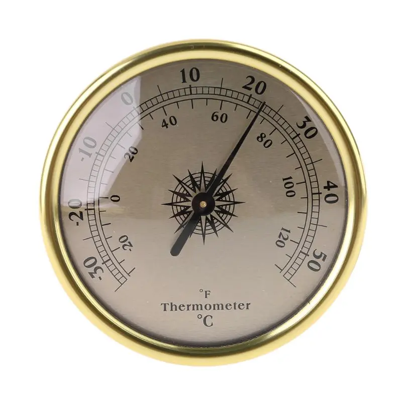 3-Piece Set 7.2cm Mini Thermometer Hygrometer Barometer Universal  Temperature&Humidity&Atmospheric Pressure Meter Household