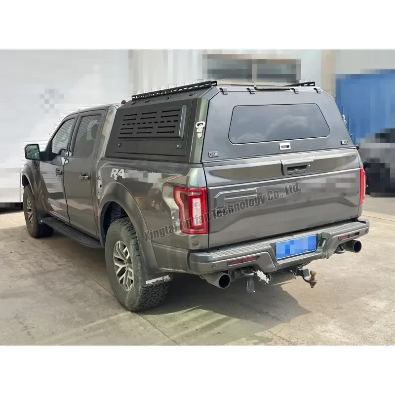 العلامة التجارية الجديدة تعديل اكسسوارات السيارات الخارجية شاحنة صغيرة المظلة شاحنة بيك اب القبعات العالية الصلبة تستخدم ل d F-150 F150 Rapto #4