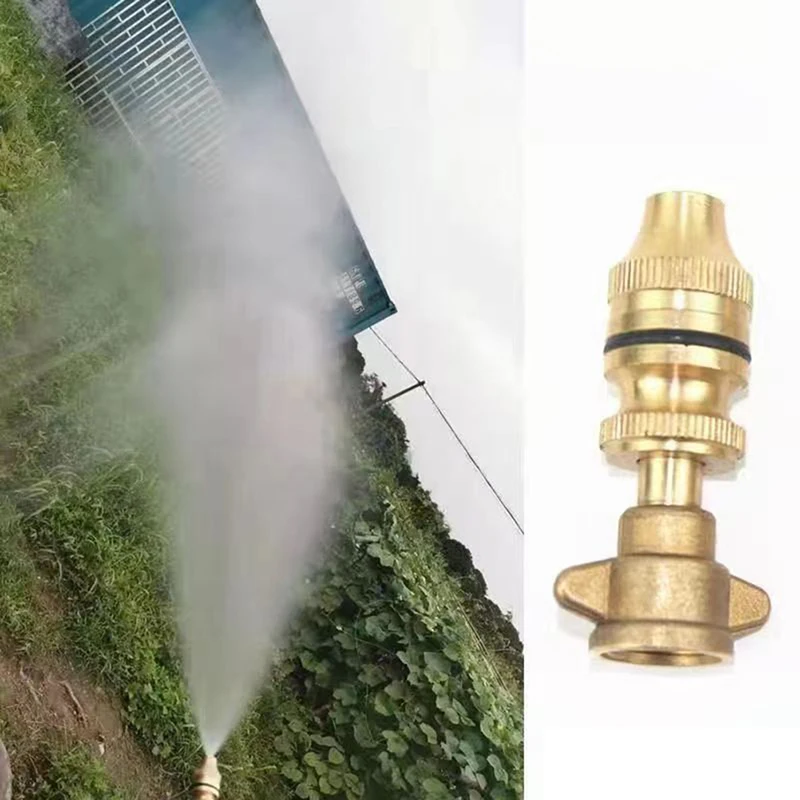 

Agriculture Brass Missile Nozzle Straight Jet +Mist Spray Adjustable Nozzle Electric Sprayer High Pressure Spraying