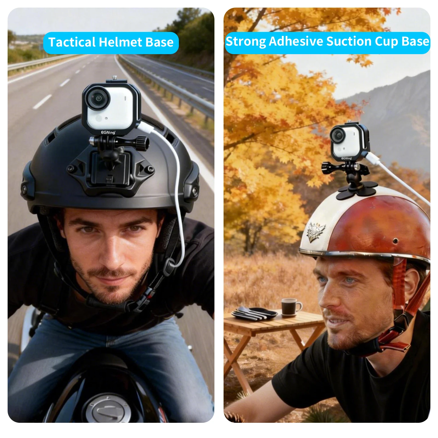 Ladestation für Insta360 Go Ultra Action-Kamera Aluminiumgehäuse Wärmeableitung Typ-C-Anschluss Vlog Motorrad Nonstop-Aufnahme – Detail 10