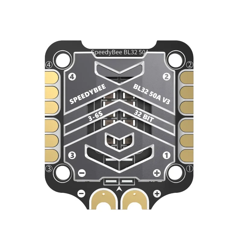 F7 V3 50A Stack F722 Flight Control BL32 50A 4in1 ESC for 3~6S Lipo Blackbox Analyzer for FPV RC Dr-one Made Plastic