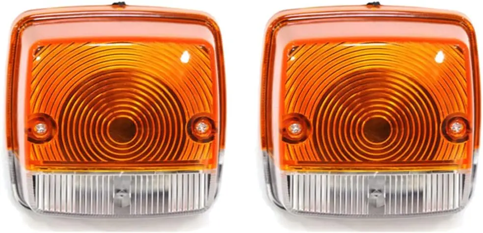 

2Pcs Excavator Front Side Indicator Turn Signal Light Headlight For JD 30/40/50 Series Deutz Excavator Light