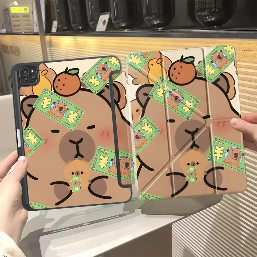 

Tablet Case For iPad Mini 6 7 Pro 2025 Pro 11th 10th 9th 8th 7th 12.9inch Air 4 5 M3 M2 1 2 M4 11inch Holder Cover Rich Guinea