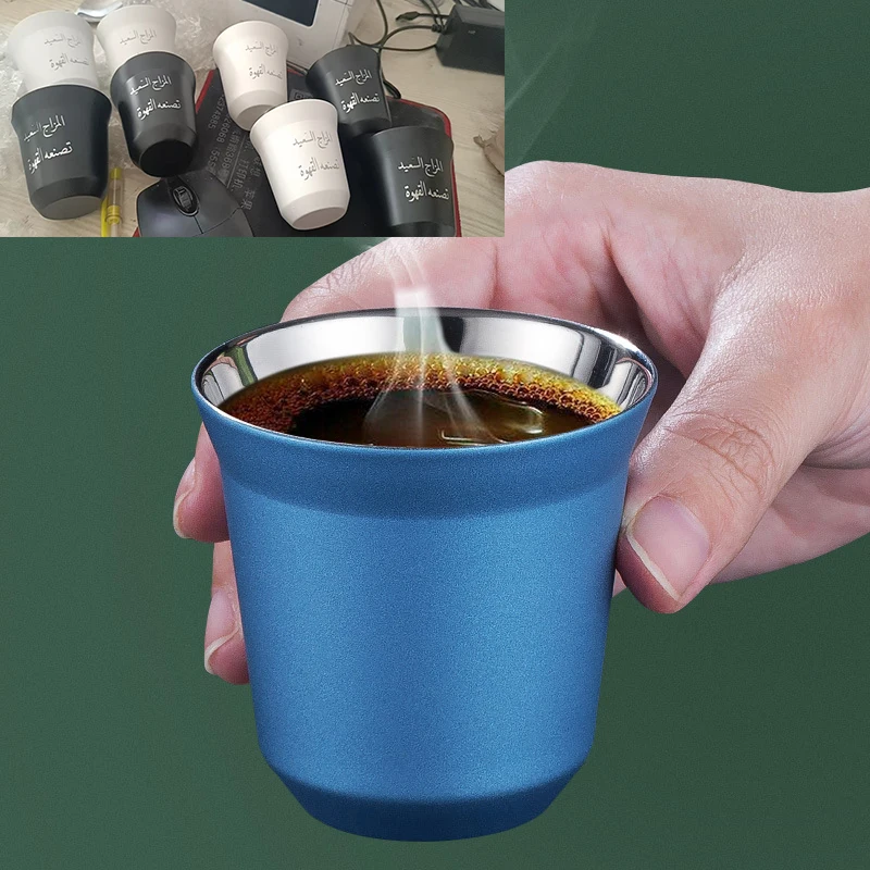 

Customized logo Wholesale Mini Coffee Mug Wine Cups Insulated Thermos Coffee Mug Vacuum Thermos Cup Coffee Tumbler Egg Shape