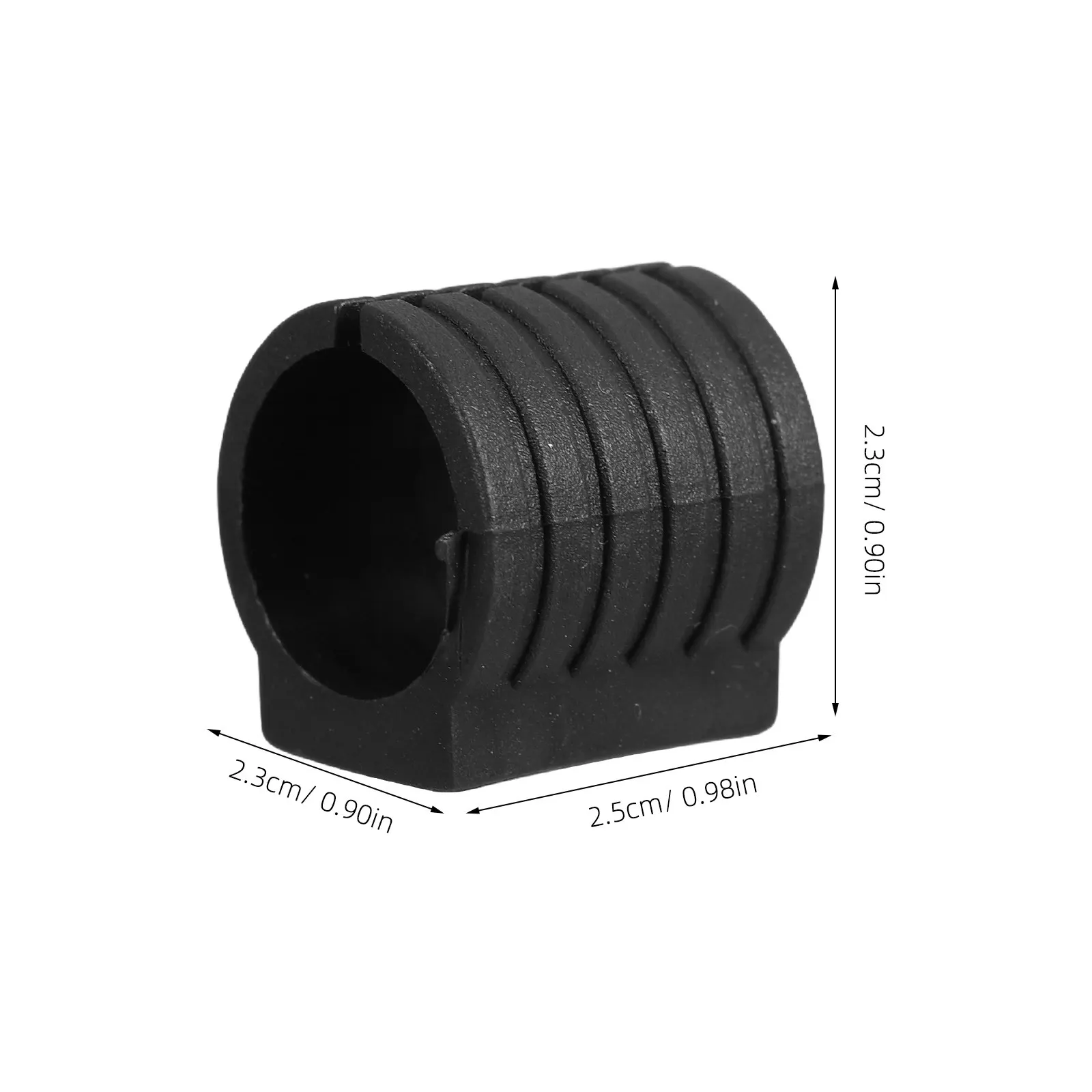 10Pcs Arch Shape Chair Leg Tips Caps Plastic U Shaped Floor Glides Protector Covers for Bar Stool Furniture Chair Feet 19Mm view 2