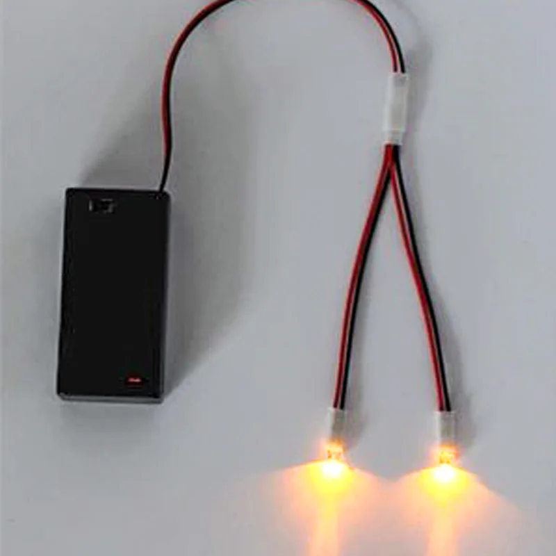 3V Miniatur Led Perlen Kleines Nachtlicht/Birne DIY Modellbau Materialien Spielzeug Puppenhaus Beleuchtung Szene Layout Diorama 1SET