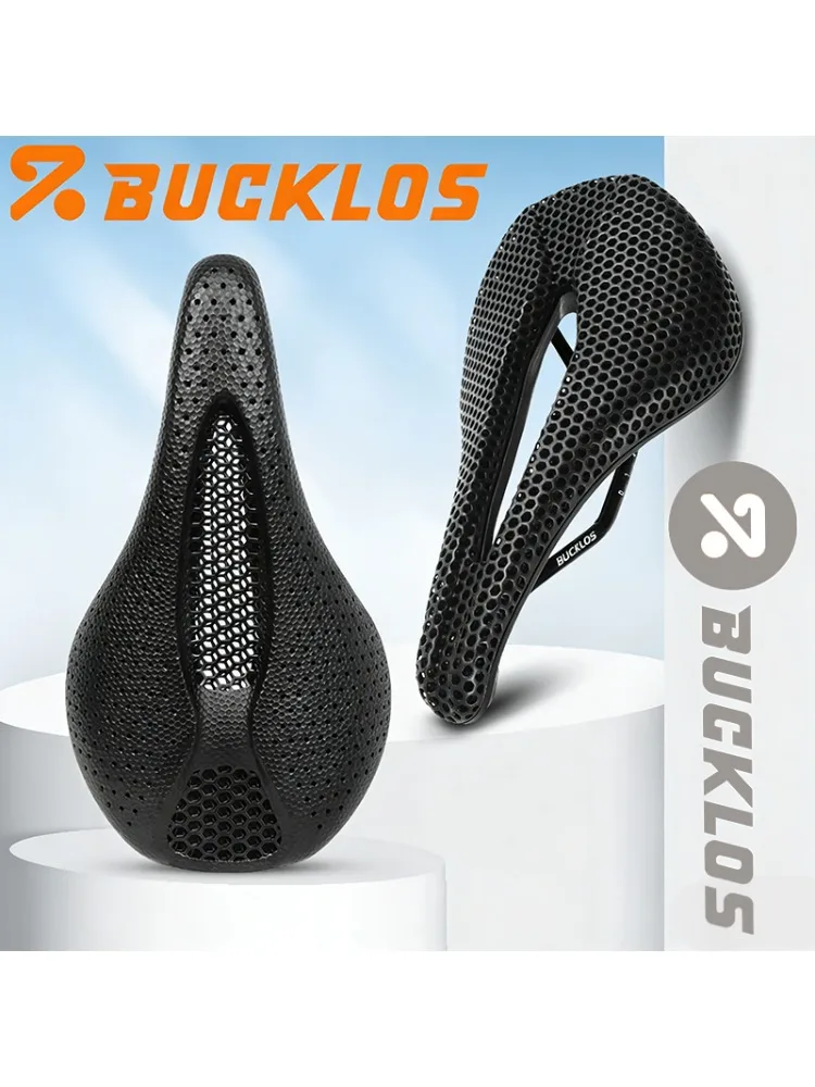 AliExpress BUCKLOS Bicycle 3d Printed Saddle Honeycomb Road Bike Saddle 3D Printed Bicycle Seat Breathable MTB Bmx Seat Cushion Bike Part