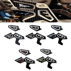 For Yamaha TENERE 700 T7 T700 2019 2020 2021 2022 2023 2024 Motorcycle Heel Guard Protector 3D Gel Paint Protection Sticker Kit