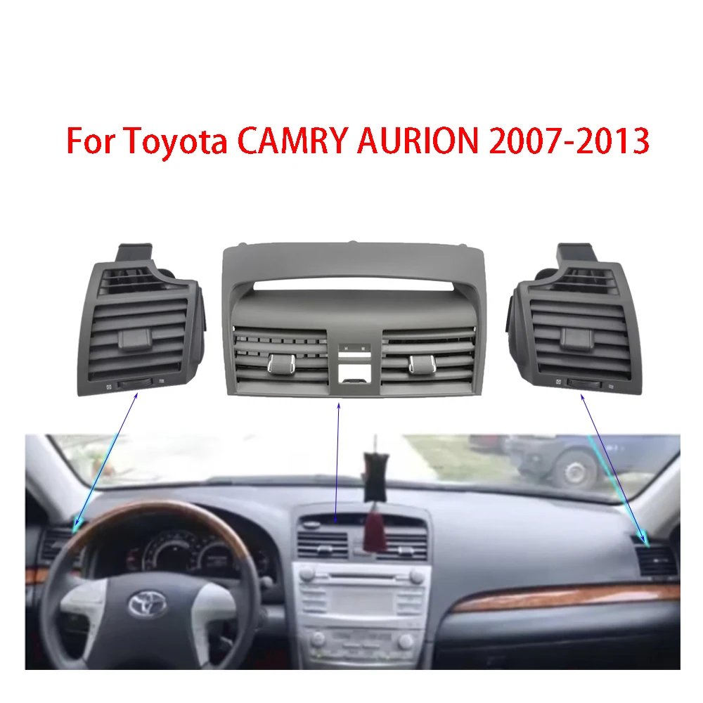 

For Toyota CAMRY AURION 2007-2013 ACV40 GSV40 US Version Car Side Air Conditioner Vent AC Outlet Panel Grille Cover