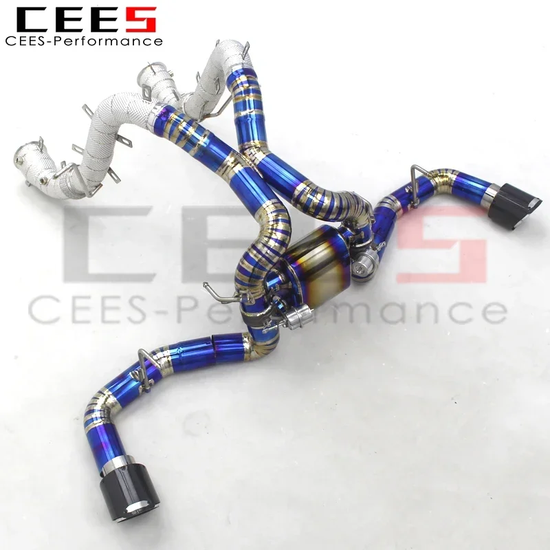 

Выхлопная система CEES Valvetronic Catback для McLaren 540 540C P13 M838TE 3.8T 2015+ из нержавеющей стали с высокопроизводительным глушителем