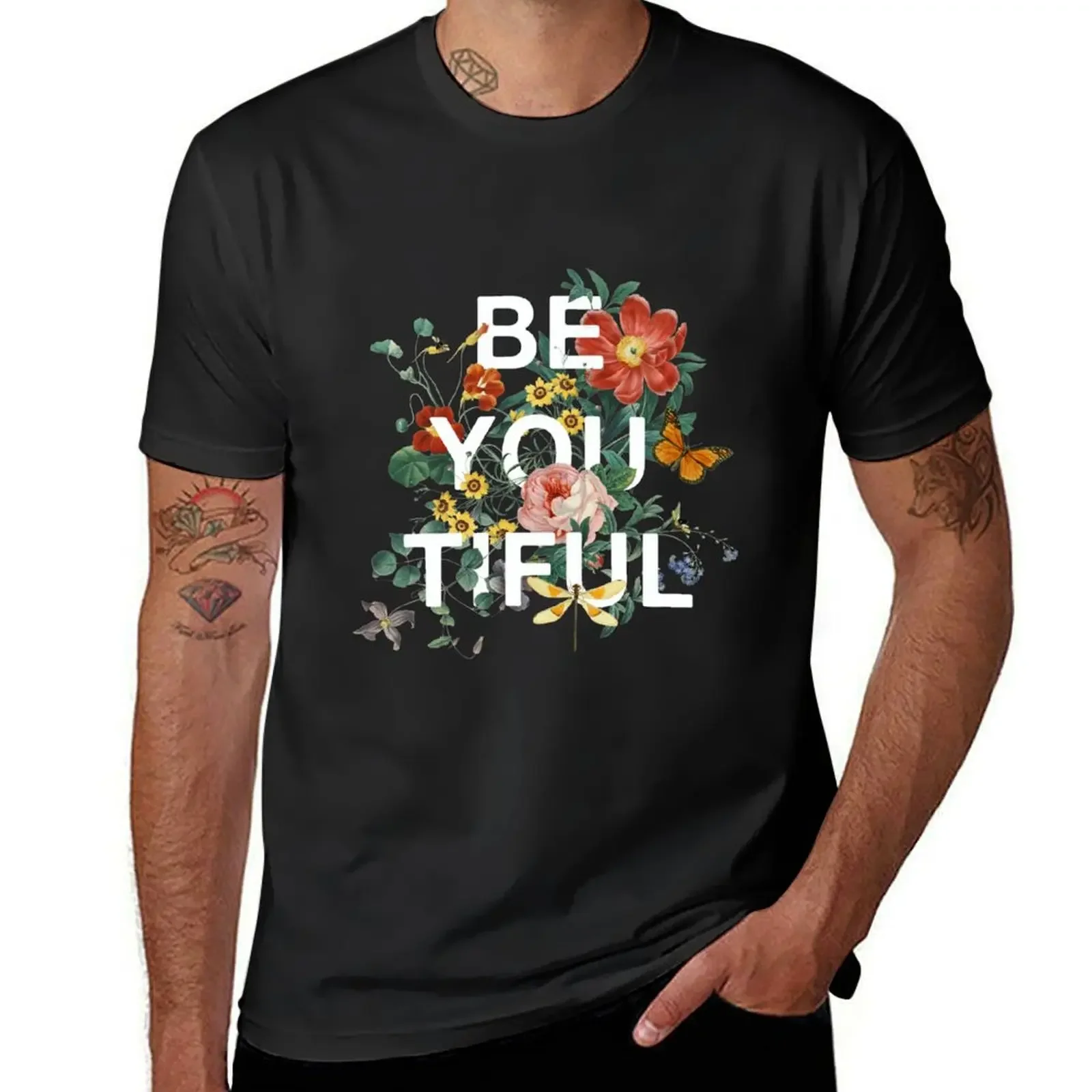 Be You Tiful T-Shirt customs design your own kawaii clothes plain aesthetic clothes anime shirts men