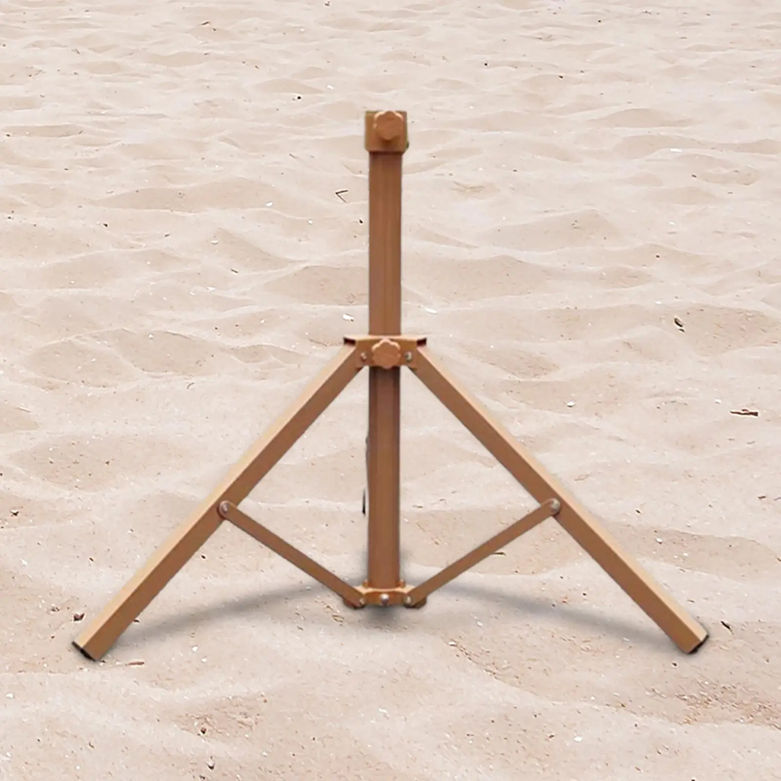 Umbrella Stand Base Beach Anchor Parasol Foldable Triangle Stand Outdoor Umbrella Stand for Fishing Yard Patio Lawn Summer Beach