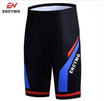 ENCYMO Shockproof Cycling Shorts Men Gel Padded Coolmax Bike Mtb  Road Downhill Bicycle  Bermuda