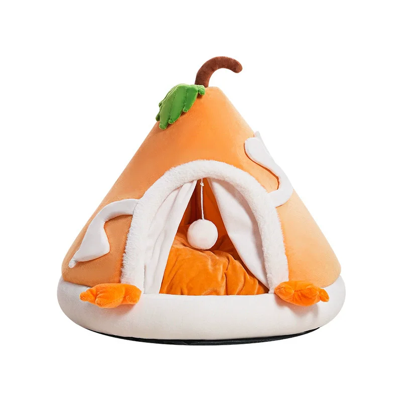 

Warm Pet Bed Dog Nest Cat Universal House Small to Medium Sized Cozy Pet Bed for Universal Cat Tent