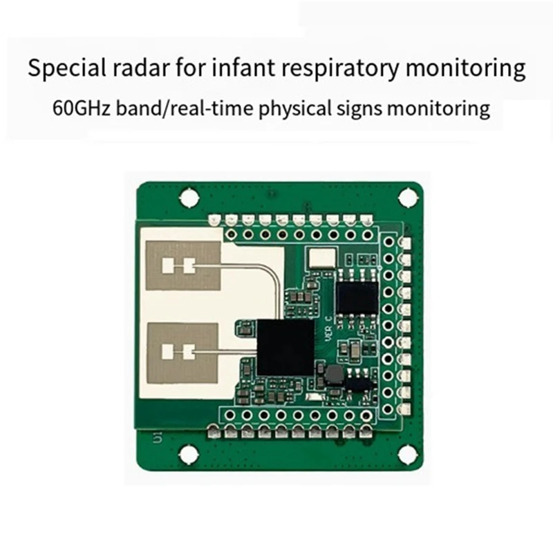 New LD6002H 60G Infant Breathing And Heartbeat Detection Radar Module Non-Contact Intelligent Monitoring