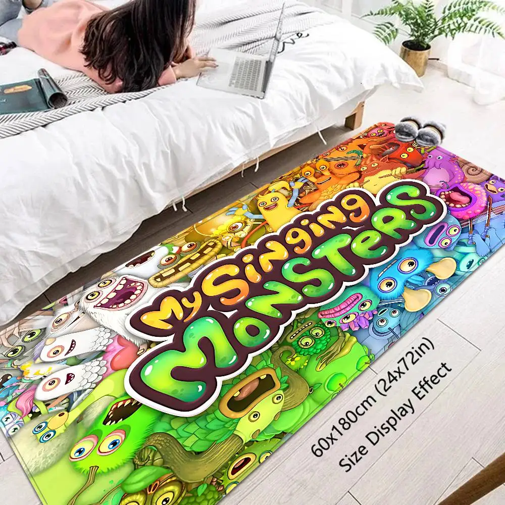 My Singing Monsters Floor Mat Cheaper Anti-slip Modern Living Room Balcony Printed Bedside Mats