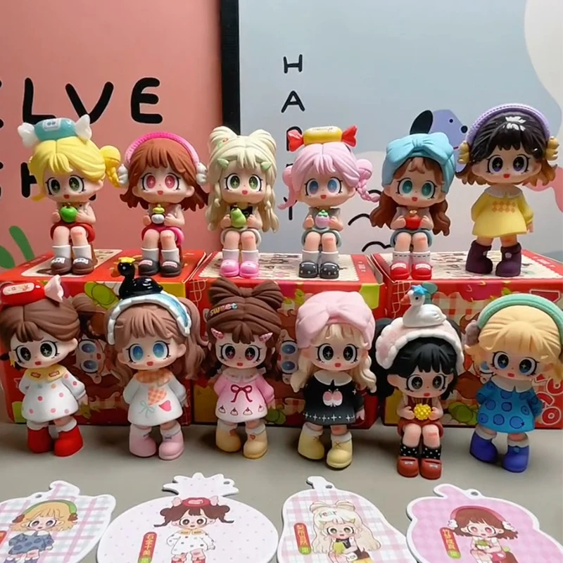 

Milay MiGoGo Series слепая коробка экшн-фигурка кукла изысканная аниме фигурка загадочные игрушки декор настольное украшение милый подарок-сюрприз