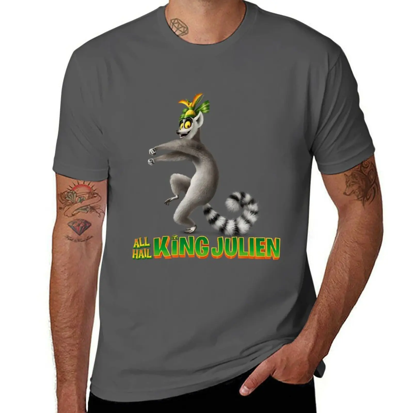

King Julien King Julien King Julien T-Shirt Casual Everyday Wear T-Shirt