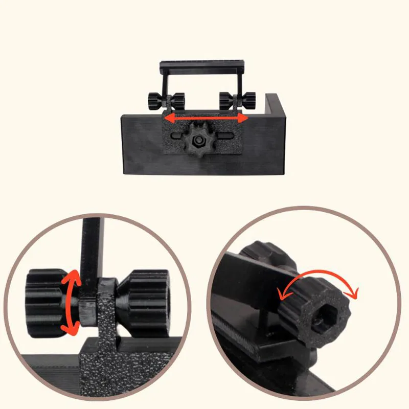 Adjustable Manual Labeling Tool for Bottles - Wine Bottle Label Positioner Applicator