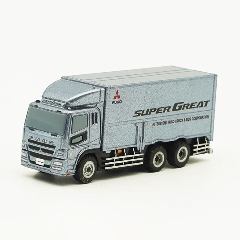 

Литая под давлением версия Q FUSO SuperGreat, модель грузовика из сплава, готовый продукт, имитация игрушек, коллекция подарков, статическая модель