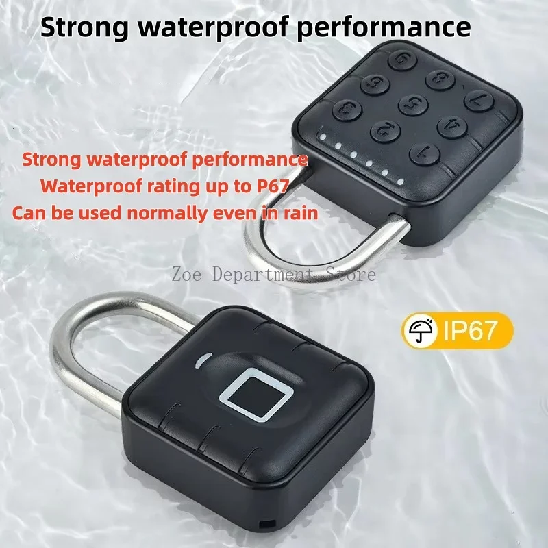 Waterproof Password Padlock Combination Lock Padlock Door Lock Keyless for House Security Luggage Bag Case Anti-theft Lock