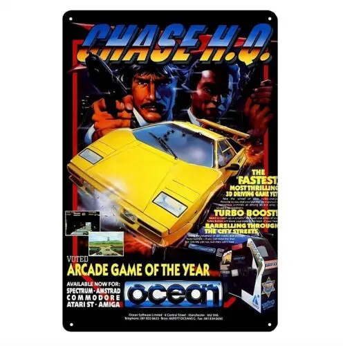 HQ Commodore Amiga Retro-Videospiel Metallposter Blechschild 20*30cm