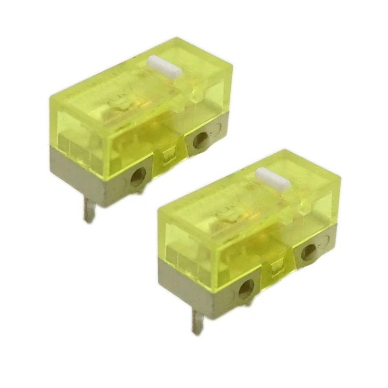 2pcs Huano Micro Switches 120Millions Clicks Game Mouse Micro Switches 3Pins for Computer Mouse Button Dropsale