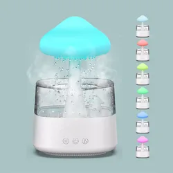 Humidifier Desktop Rain Stop Water Drop Underwater Sound Color Luminous Aromatherapy Oil Diffuser Better Sleep
