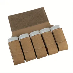 Tactical 40MM 5 Banger Hanger Military M203 M79 M433 Smoke Grenade Holder Sub Abdominal Belly Pouch Airsoft Hunting Accessories