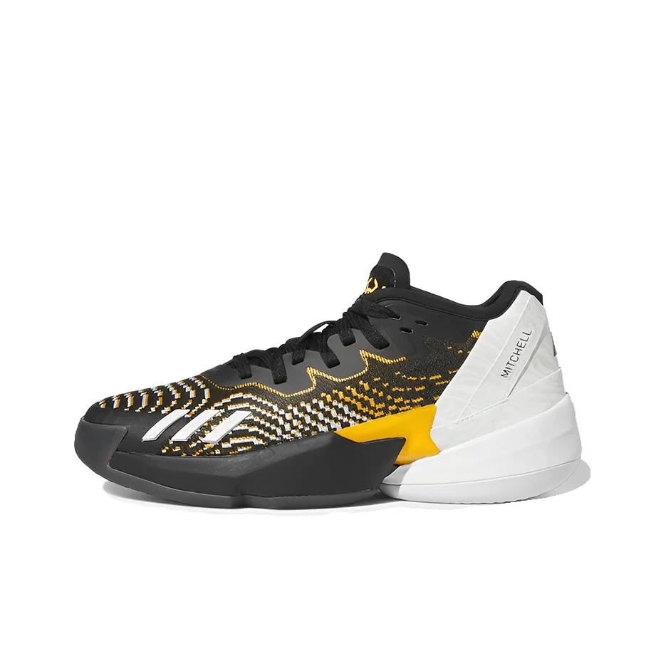 Adidas D.O.N. Issue #4 Basketball Shoes Unisex Low Top Black/White/Orange HR0720