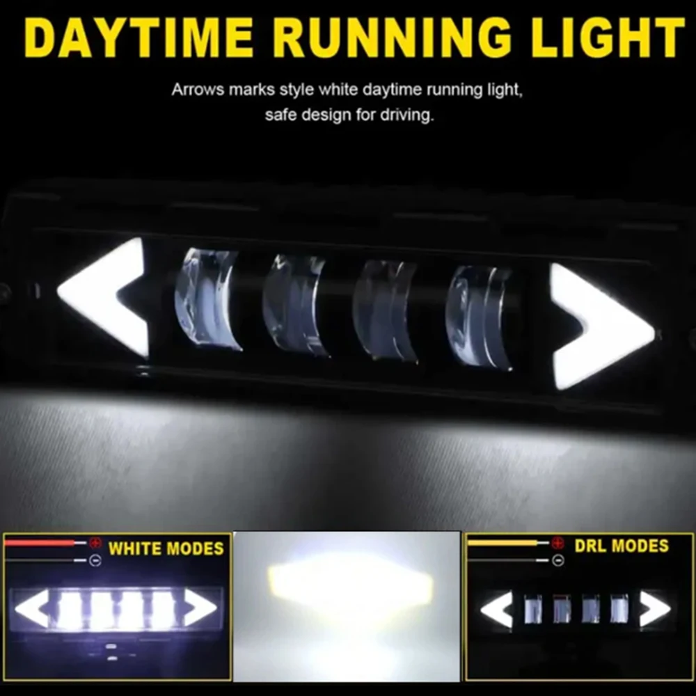 6 Inch 6D 7D LED Work Light Bar offroad Driving Running Light fog lights for Motorcycle Car Lada 4X4 SUV offroad Truck 12V 24V