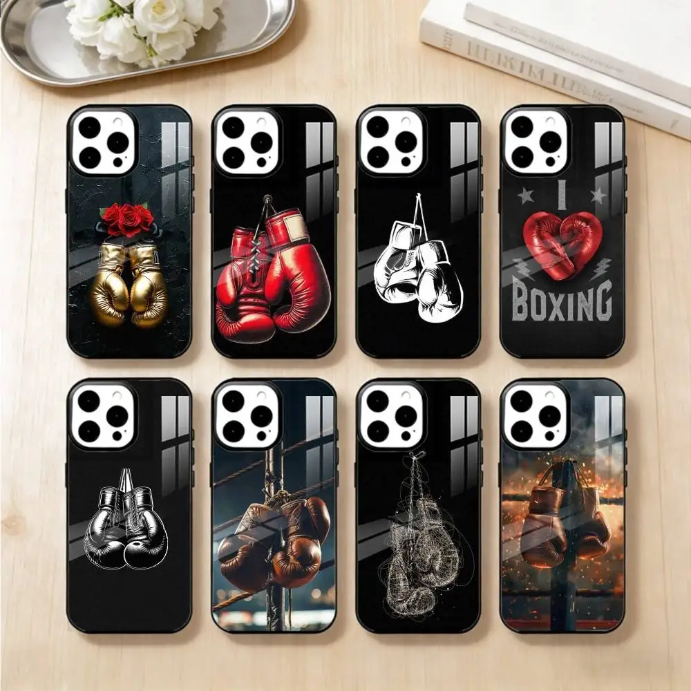 

Boxing Gloves Phone Case For iPhone 17,16,15,14,13,Pro,Max,Plus,Magnetic For Magsafe Wireless Charging