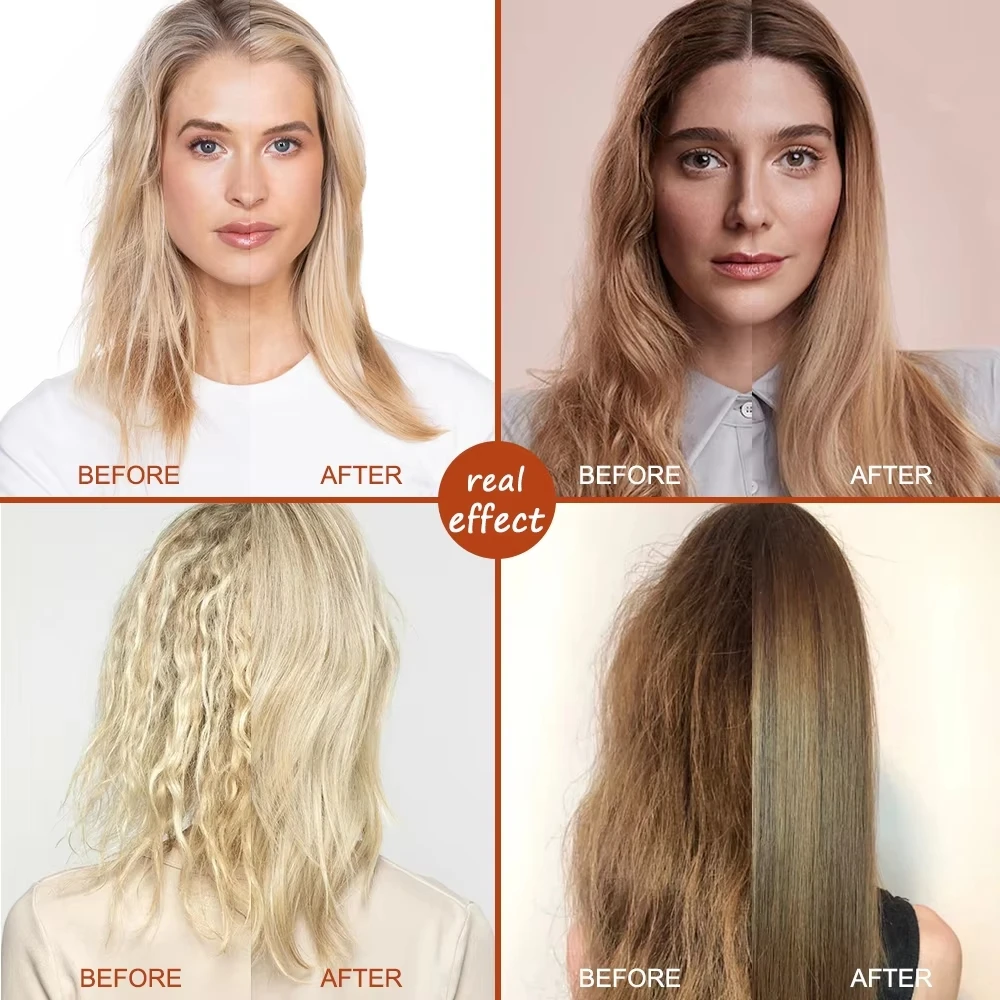 PURC 5 secondi maschera per capelli magica olio di argan nutriente levigante riparazione maschere crespi danneggiate cura dei capelli