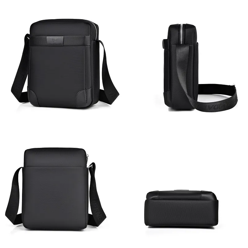 Men's Trendy Lightweight Crossbody Casual Sports Shoulder Bag Waterproof Oxford Cloth for Active Living